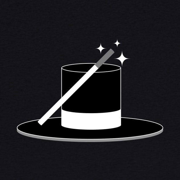 Magic Hat Minimal Design (Profession Collection) by Minimal DM